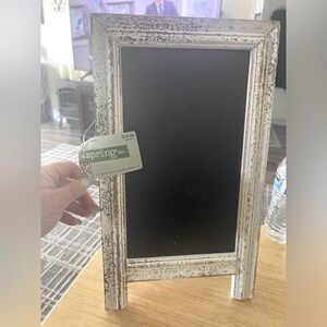 Double sided chalkboard easel8.5x10.4x14.25